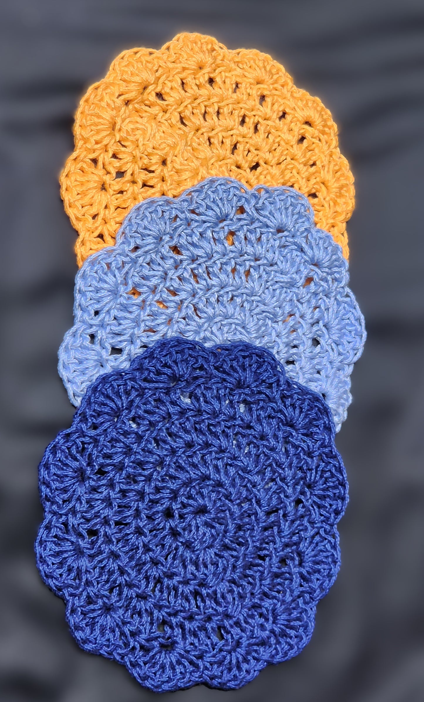 Cotton Sunburst Coasters