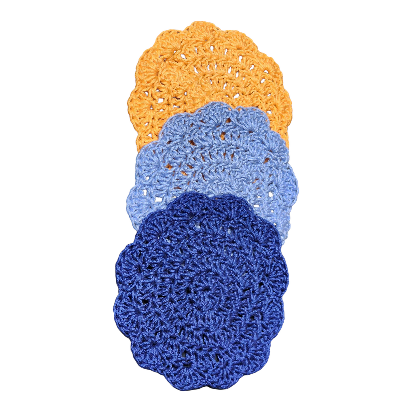 Cotton Sunburst Coasters