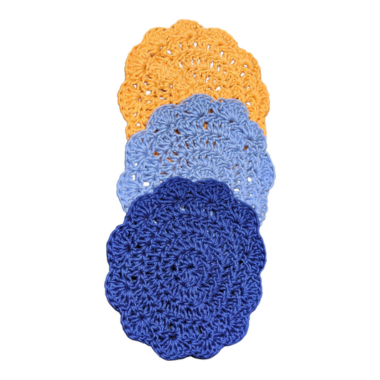 Cotton Sunburst Coasters